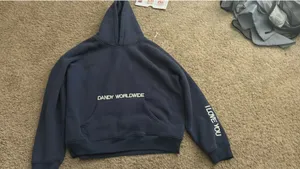 Dandy Worldwide Words of Affirmation Hoodie Navy thumbnail 1