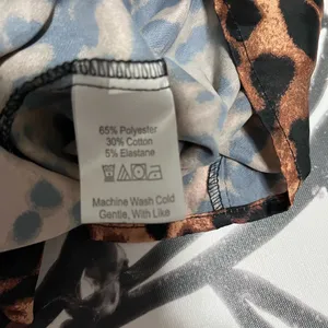 Silky Satin Leopard Print Dress Adjustable Spaghetti Straps. Women’s Size S EUC thumbnail 6