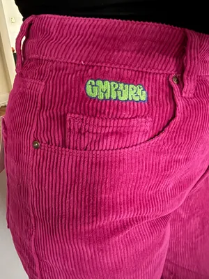 Women’s Berry Corduroy Straight Leg Jeans thumbnail 5