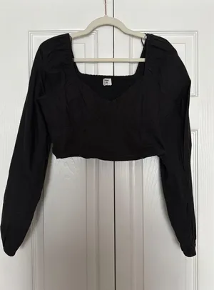 Cotton On Crop Long Sleeve Too  thumbnail 1