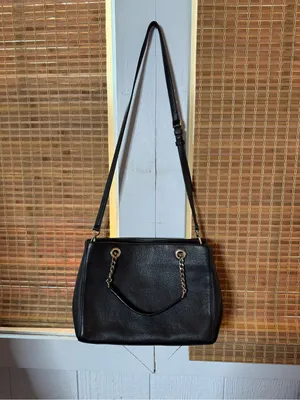 Kate Spade Black Pebbled Leather Shoulder Bag thumbnail 4