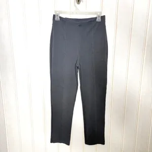 Halara Flex SculptKnit High Waisted Pocket Slim Work Pants Sedona Sage Grey M thumbnail 11