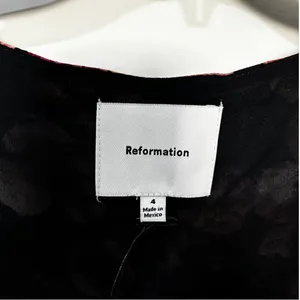 Reformation Kiley Dress Midi Long Sleeve Size 4 thumbnail 4