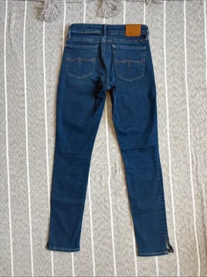 Lucky Brand Lolita Robinson Side-Slit Low Rise Skinny Jeans thumbnail 5