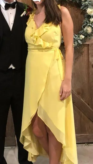 Revolve Yellow Formation Maxi Dress thumbnail 1