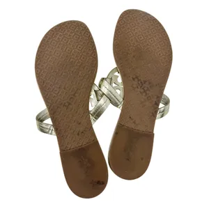 Tory Burch Miller Crystal Embellished Sandal Platinum Metallic Size 8 thumbnail 12