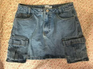 Princess Polly Denim Skirt Mini thumbnail 1