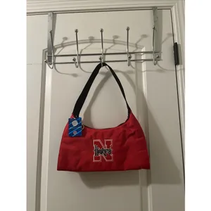 Most Valuable Fan MVF By Littlearth Nebraska Cornhuskers Purse Handbag Red thumbnail 3