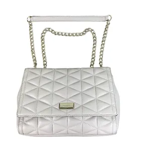 KATE SPADE Cow Leather Emery Court Eliza Shoulder Crossbody Chain Quilted Bag thumbnail 10