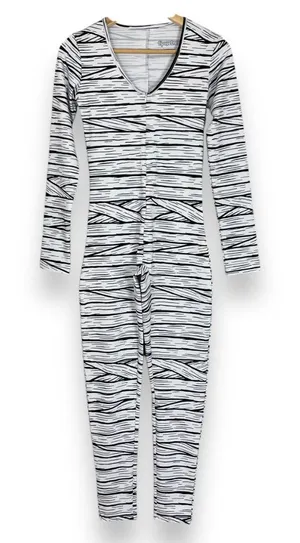 Tipsy Elves Mummy Jumpsuit Full Bodysuit Stretch Halloween Costume Women‎ Small thumbnail 1
