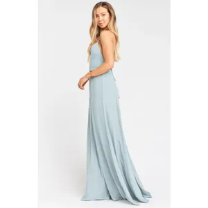 Show Me Your Mumu Godshaw Goddess Blue Maxi A-line Bridesmaid Dress Gown Size S thumbnail 3