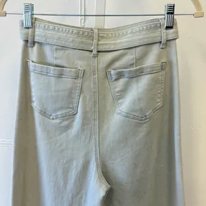 Altar'd State High Waist Wide Leg‎ Jean with Tie Light Wash Small AP1462 thumbnail 6