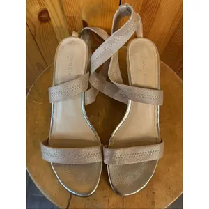 DONALD J PLINER Gladiator Ankle Strap Wrap around Strappy Heel Sandals Shoes 8M thumbnail 8