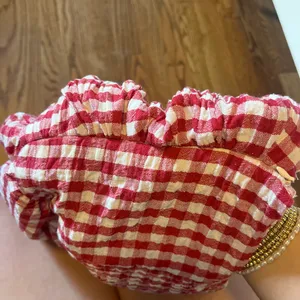 By Together Gingham Strapless Mini Dress thumbnail 3