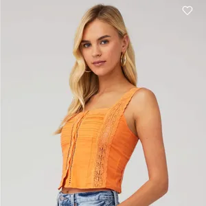 Free People Maggie Lace Tank Xl thumbnail 2