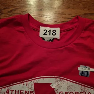 Home Grown Georgia Bulldogs Tshirt Hanes size L Red NWT Unisex 100%‎ USA Cotton thumbnail 9