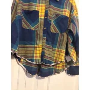 BDG Plaid Button Down Shirt Oversized Long Sleeve Casual‎ Top Women M thumbnail 4