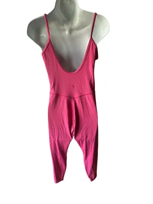 Target JoyLab Pink Strappy Active Jumpsuit Corset Athletic One Piece Size M thumbnail 2