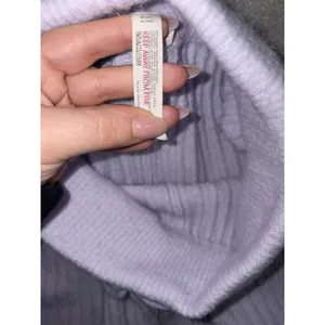 Free People Intimately Around the Clock Cozy Jogger Pants Purple Ribbed, Size Xs thumbnail 5