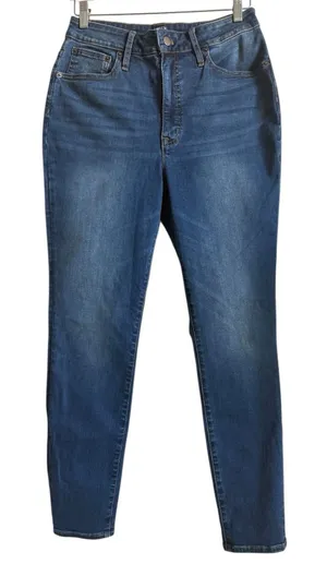 J.Crew Curvy High Rise Skinny Jeans Women's Size‎ 30 Medium Wash Stretch NEW thumbnail 1