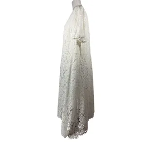 Jessica London Womens Dress White‎ Lace Short Sleeve Handkerchief Hem Size 20W thumbnail 8