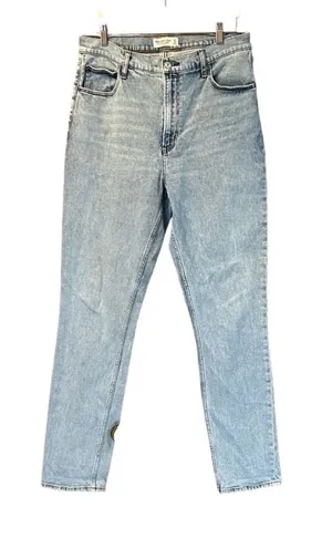 Abercrombie & Fitch The 90's Slim Straight Ultra High Rise Jeans Size‎ 31 12L thumbnail 1