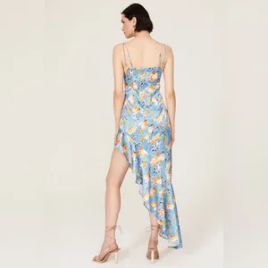 Nookie Simone Cut Out Dress in Blue Medium Womens Long‎ Gown thumbnail 6