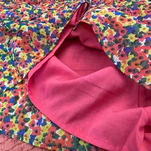 Frenchi Vibrant Multicolor Soft Floral Shorts Multiple Size L thumbnail 2
