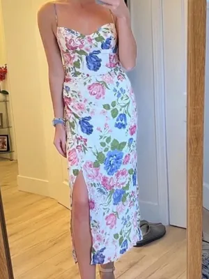 Reformation Kourtney Donna Dress size 8 thumbnail 9