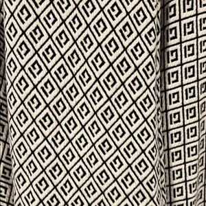 Maeve Geometric Black and White‎ Mini Dress XS thumbnail 3