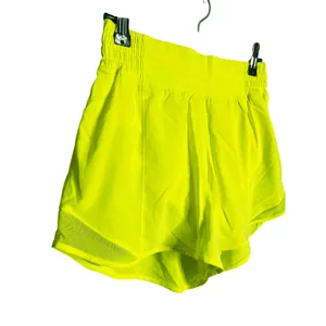 Lululemon Hotty Hot High-Rise Short 4" Highlight‎ Yellow Size 4 Neon thumbnail 5