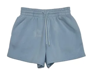 White Fox Sweat Shorts Womens Small Blue Fleece Lounge Casual Athleisure Classic thumbnail 1