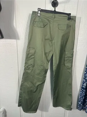 BoomBoom Green Utility Pants Size 11/12 EUC thumbnail 8