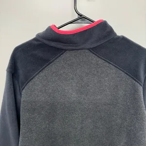 Columbia Grey and Pink Fleece Pullover thumbnail 4