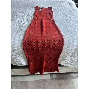 PrettyLittleThing Maxi Dress in Orange thumbnail 6