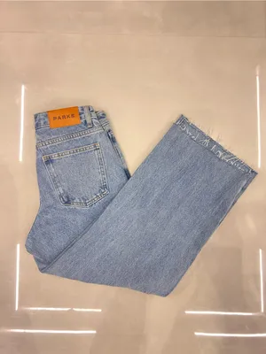 Parke Low Rise Baggy Jeans in Vintage Wash thumbnail 9