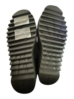 UGG Nita Genuine Shearling Slipper Black Gray Platform NWOB Women’s 9 thumbnail 10