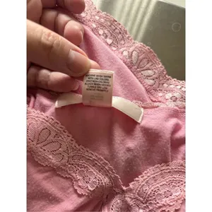 Vintage Victoria’s Secret Angel Pink Lace Cami Tank Top Y2K Spaghetti Strap M thumbnail 3