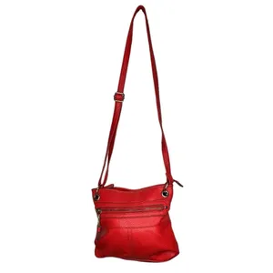 Long Red‎ Shoulder Bag Red thumbnail 3