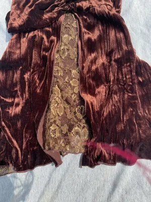fairy velvet top Brown thumbnail 3