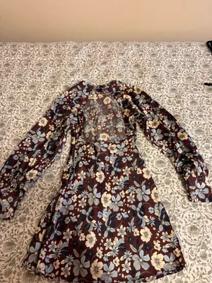 Target Future Collective Floral Long-Sleeve Mini Dress thumbnail 2