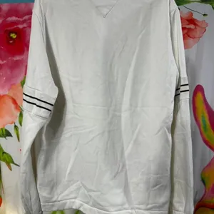S167. Tommy Hilfiger white quarter zip sweatshirt Size M thumbnail 4