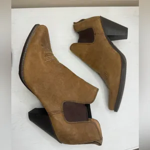 Twisted X Brown Western Leather Ankle Boots Sz 8 Cowboy Cowgirl Country thumbnail 10