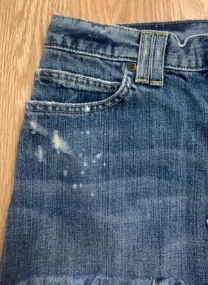 Abercrombie Distressed Denim Skirt thumbnail 3