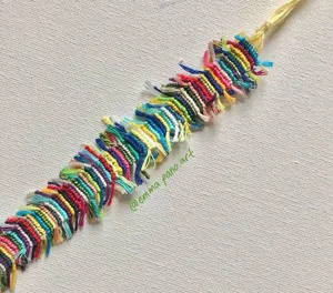 hand made friendship bracelet! thumbnail 1