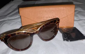 Prive Revaux Women's Tortoiseshell Sunglasses - Brown Lenses thumbnail 1
