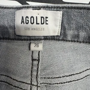 AGOLDE Nico High Rise Slim Straight Denim size 26 thumbnail 4