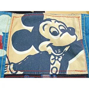 Walt Disney World Parks The Happiest Place on Earth Patchwork Tote Bag Rare thumbnail 5