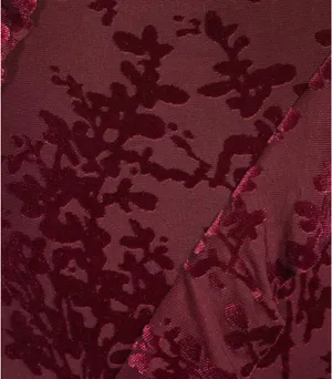 Marshalls Wine Velvet Desire Maxi Dress thumbnail 4