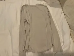 Lululemon oversized cream tee thumbnail 2